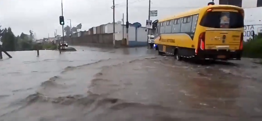 4 horas de lluvias dejan daños y pérdidas en Cotopaxi