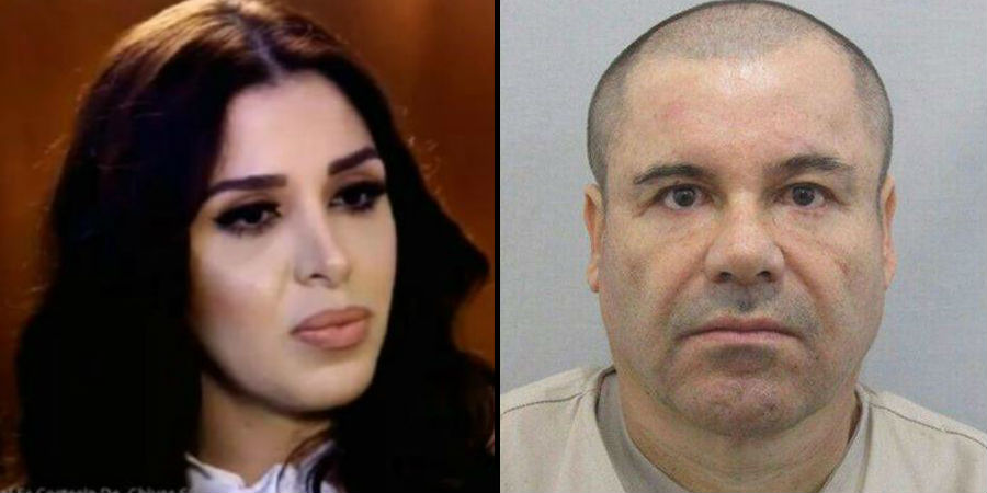 &quot;El Chapo&quot; y su esposa se cruzan en la corte, pero juez niega visita en la cárcel