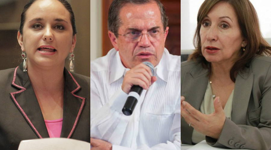Ricardo Patiño, Doris Soliz y Gabriela Rivadeneira se suman a la lista de candidatos de Correa