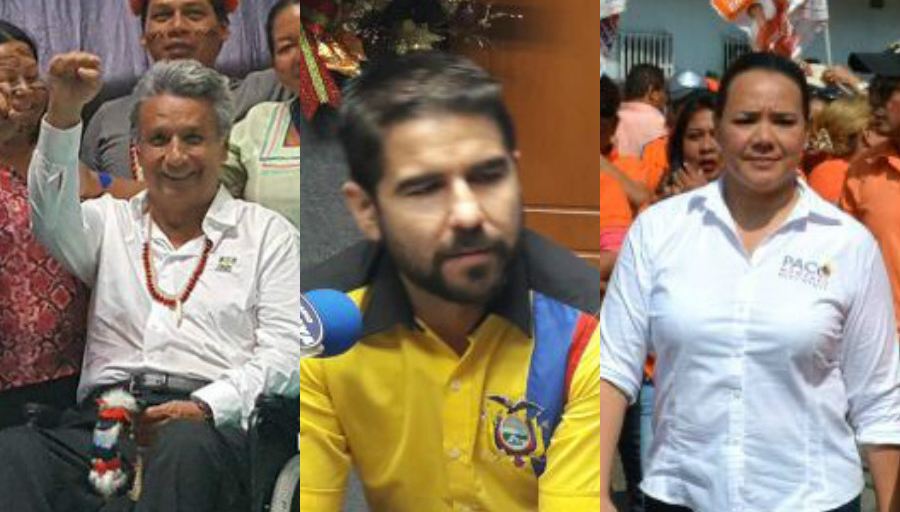 Moreno, Bucaram y Bustamante siguen con agenda en el país