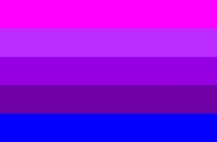 Una de las banderas que abraza el orgullo trans.