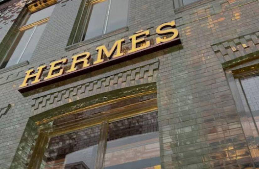Imagen referencial de la marca de moda, Hermes.