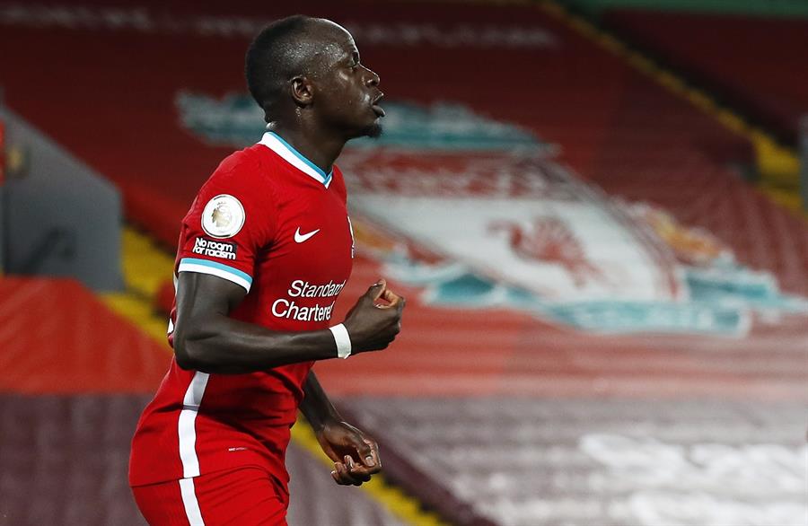 Sadio Mané da positivo para COVID-19