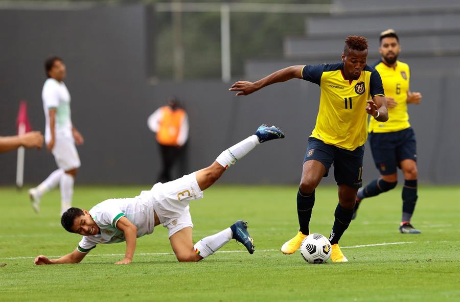 Ecuador vence 2-1 a Bolivia en amistoso en Sangolquí
