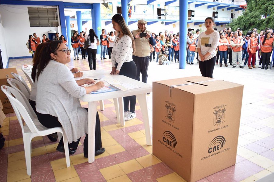 El CNE recibirá 91 millones de dólares para organizar las elecciones