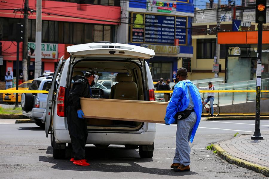 Tres provincias registran mayor mortalidad en Ecuador