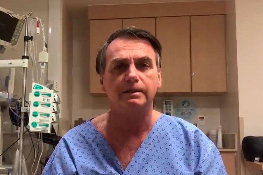 Bolsonaro es hospitalizado para exámenes por posible obstrucción intestinal