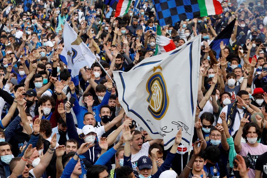 Inter de Milán es campeón en Italia tras 11 años