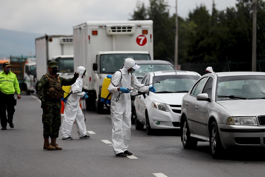 36 muertos y 1595 casos confirmados de coronavirus en Ecuador