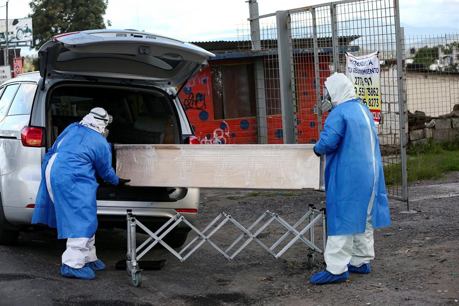 Sube registro de defunciones en provincia de Pichincha