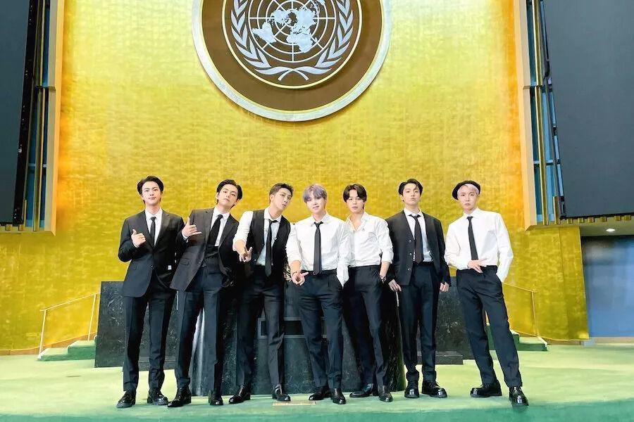 Los surcoreanos BTS promueven en la ONU las metas globales de desarrollo