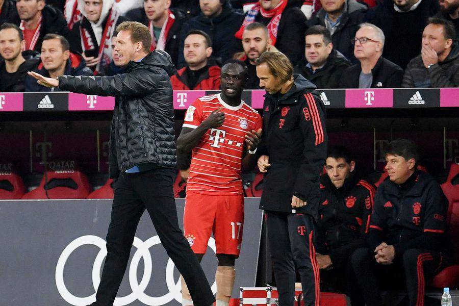 Diario alemán revela fuerte discusión entre Julian Nagelsmann, extécnico del Bayern Munich, y Sadio Mané