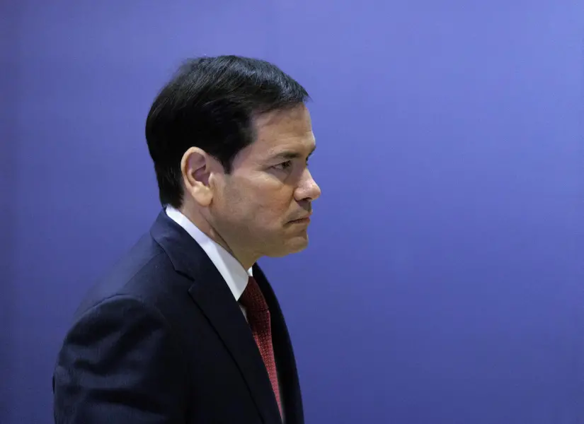 El secretario de Estado de EE.UU., Marco Rubio, en el Capitolio de EE.UU. en Washington DC, EE.UU. EFE/WILL OLIVER