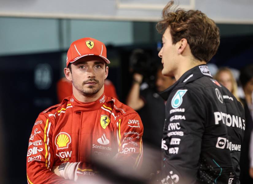Charles Leclerc piloto de Ferrari en las pruebas de Gran Premio de Baréin