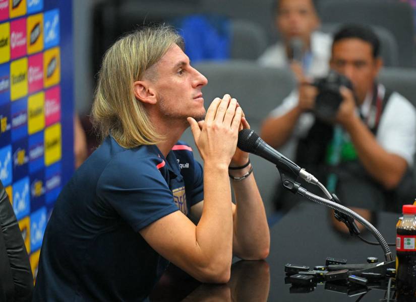 Sebastián Beccacece, seleccionador de Ecuador.