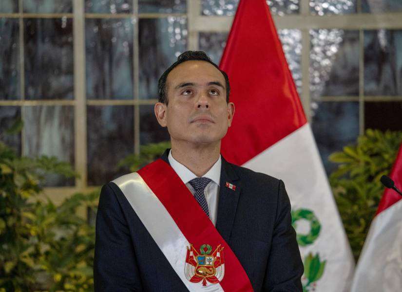 El presidente interino de Perú, José Jerí, en una foto de archivo.