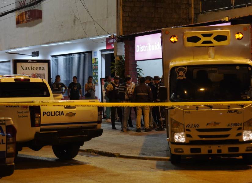 Lugar donde fue asesinado Mario Pineida, futbolista de Barcelona SC.