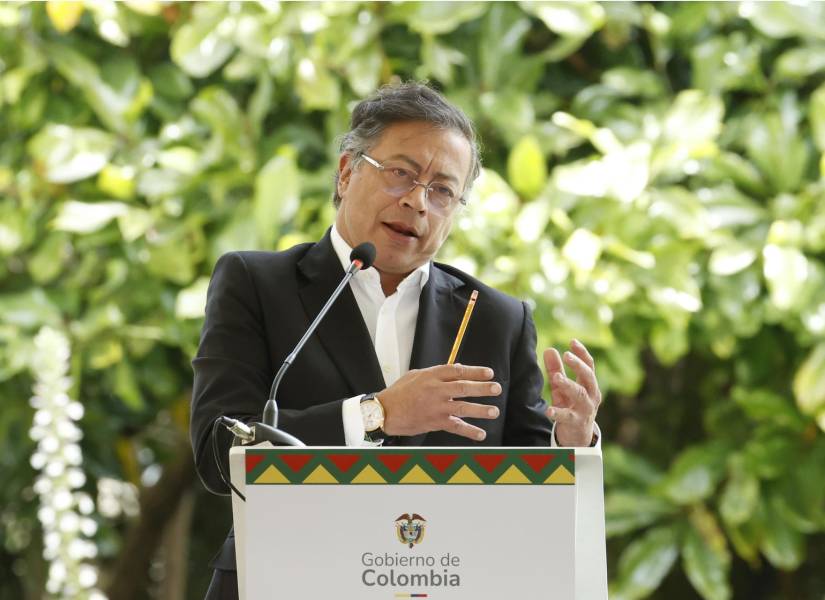 El presidente de Colombia, Gustavo Petro, en una foto de archivo.