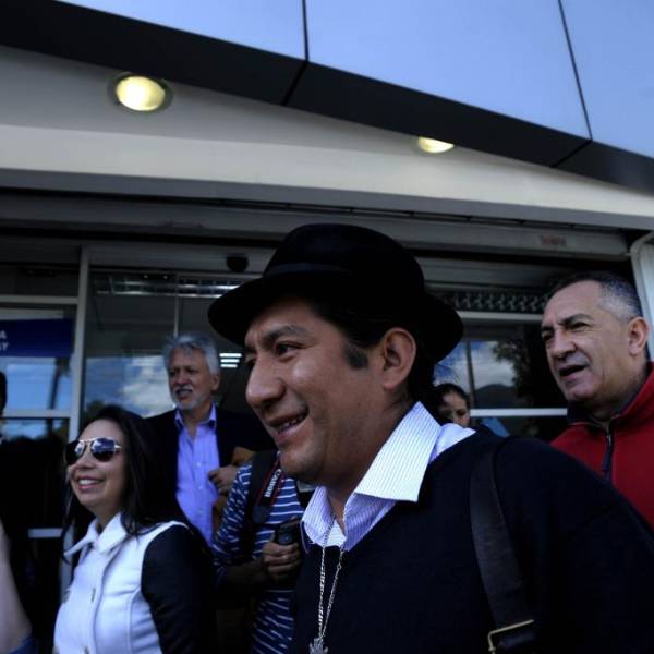 Salvador Quishpe va tras la presidencia de la República