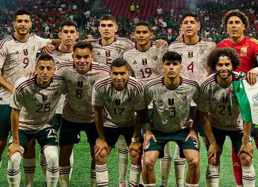 Imagen referencial de la plantilla de México.