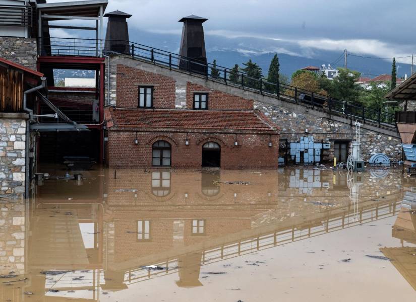 Las calles se encuentran anegadas