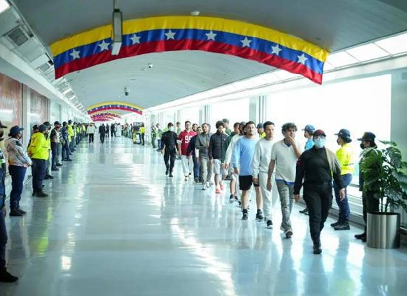 La autoridad aeronáutica venezolana confirma petición de EE. UU. para reactivar vuelos de repatriación.