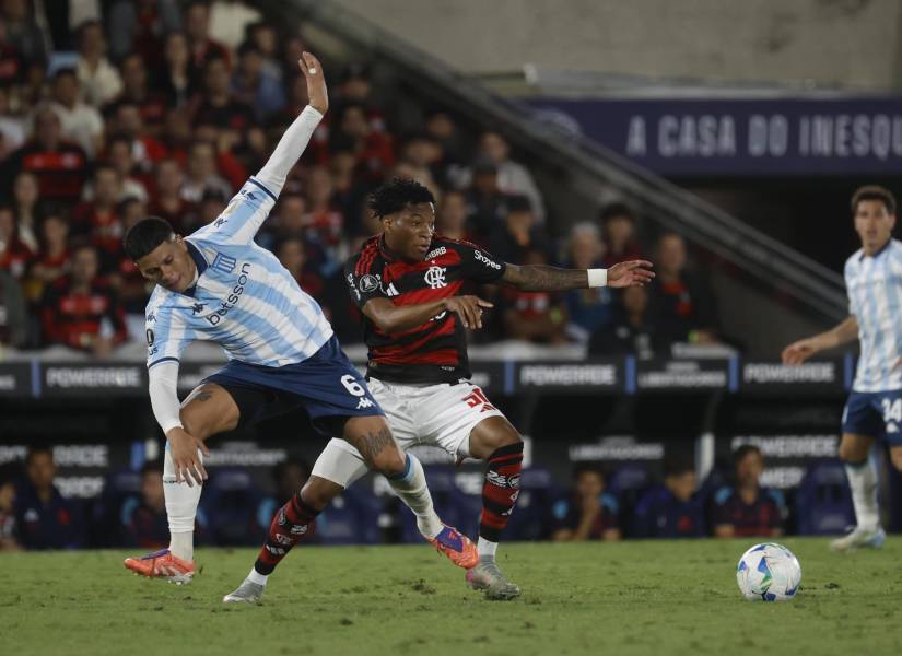 Gonzalo Plata podrá ser titular en la vuelta de las semifinales de la Copa Libertadores entre Flamengo y Racing.