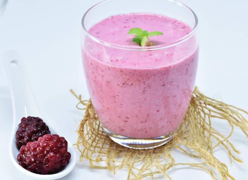 La mora y el plátano son una excelente dupla energética.