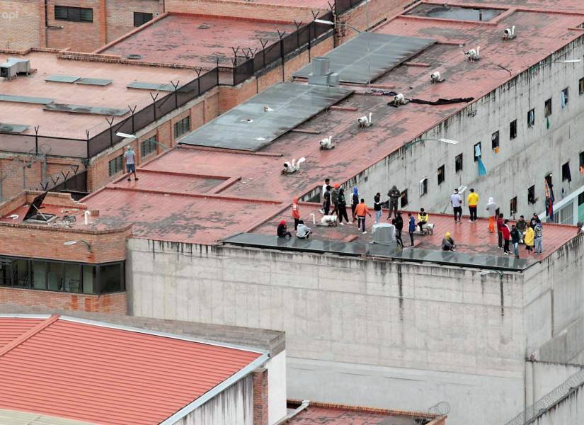 Cárcel de Turi en Cuenca el 8 de enero de 2024.