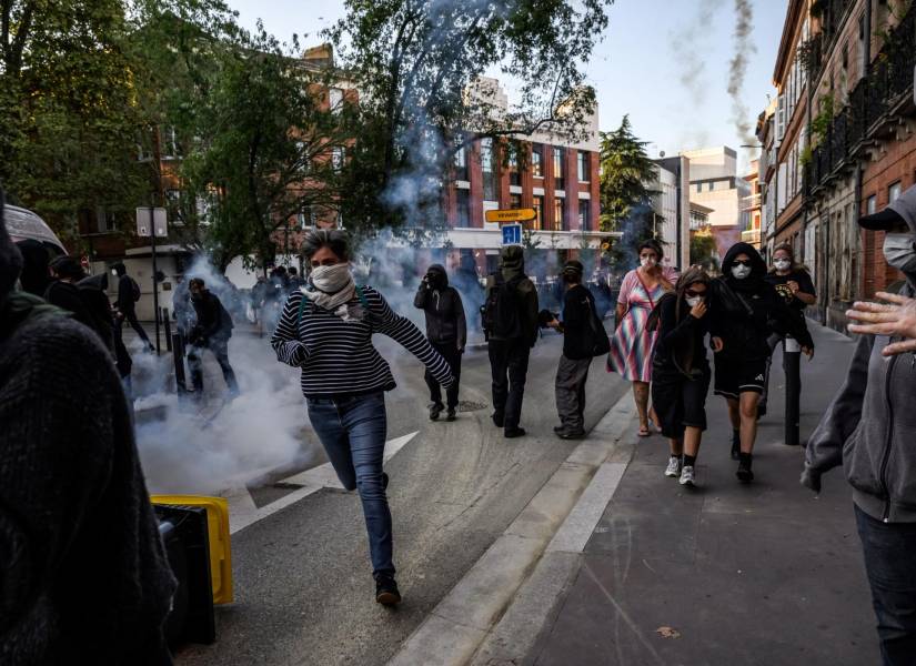 Protestas en Francia dejan cerca de 200 detenidos.