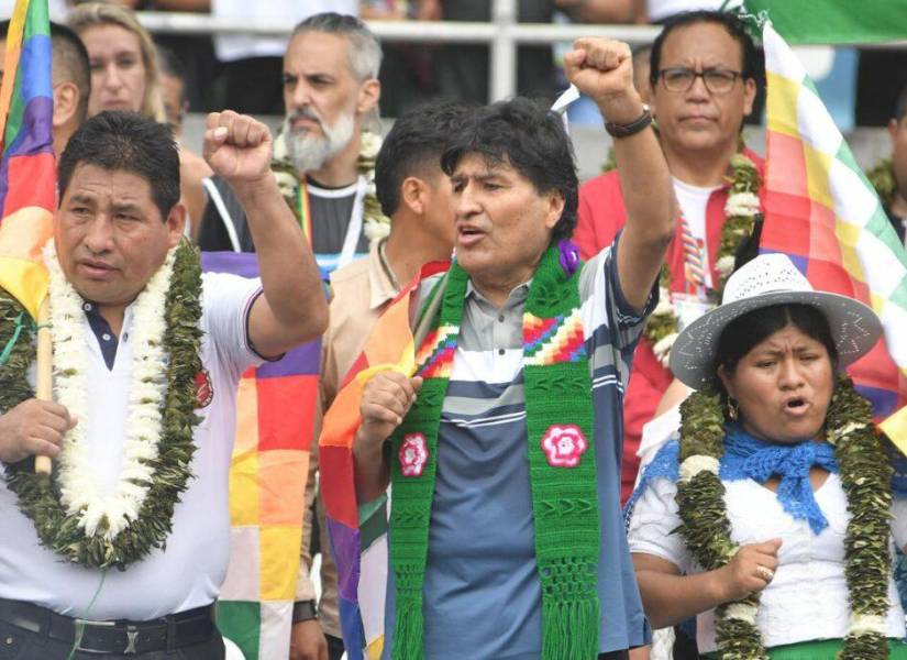 Evo Morales.