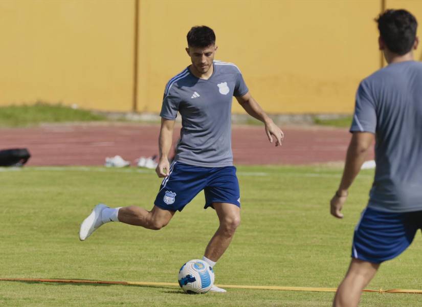 Emelec realizó dos entrenamientos antes de su amistoso.