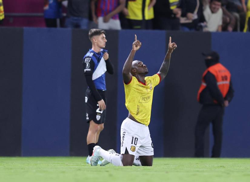 Felipe Caicedo fue uno de los fichajes de Barcelona SC para este 2025.