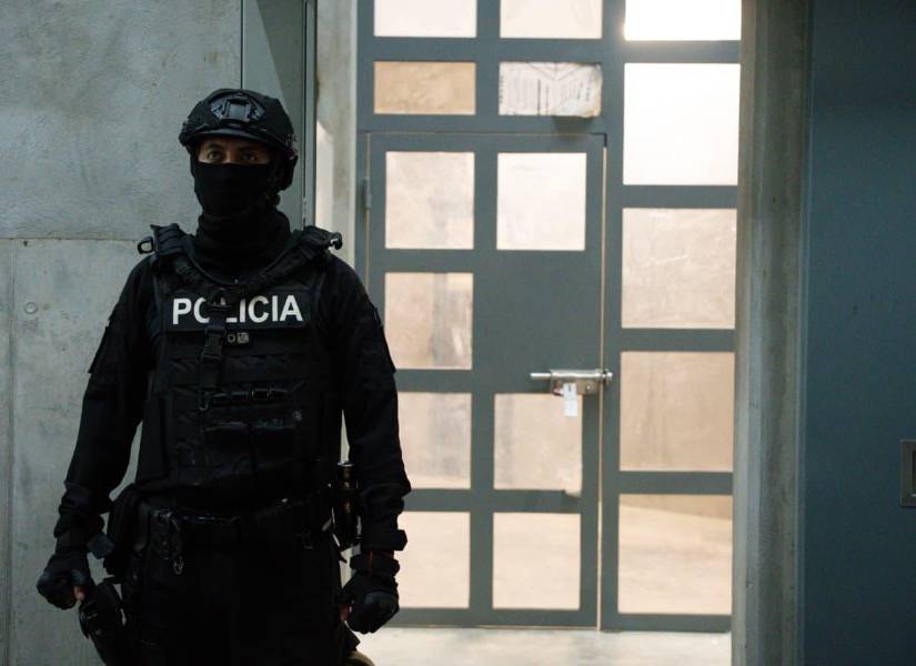 Interior de la cárcel del Encuentro.