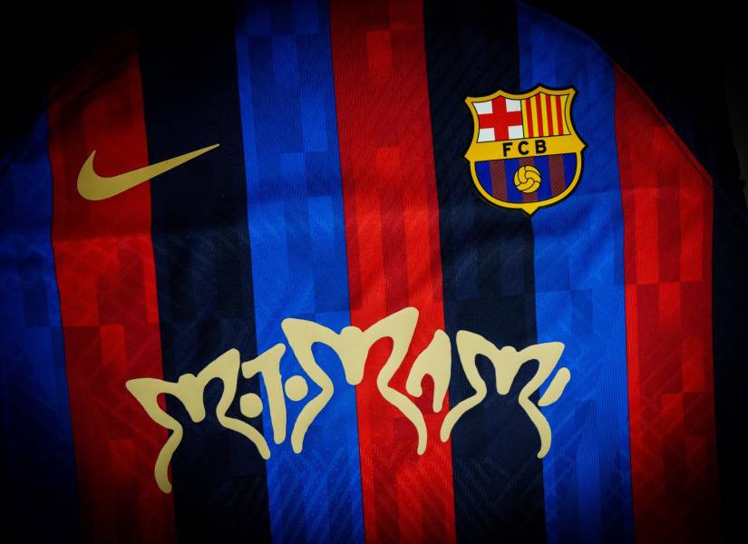 El FC Barcelona presentó este miércoles el logotipo de 'Motomami', el último álbum de Rosalía