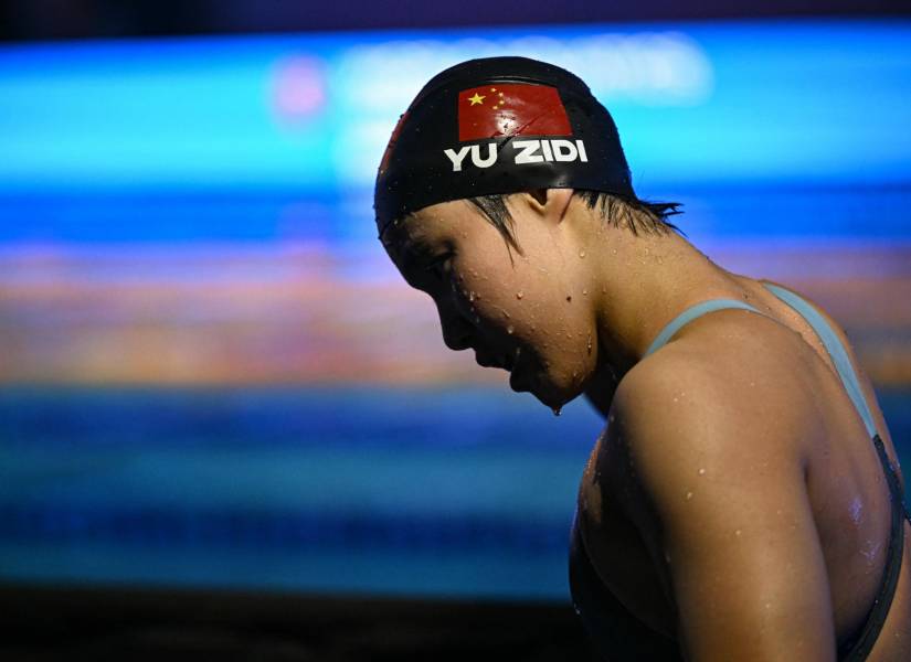Yun Zidi en el World Aquatics Championship del 2025
