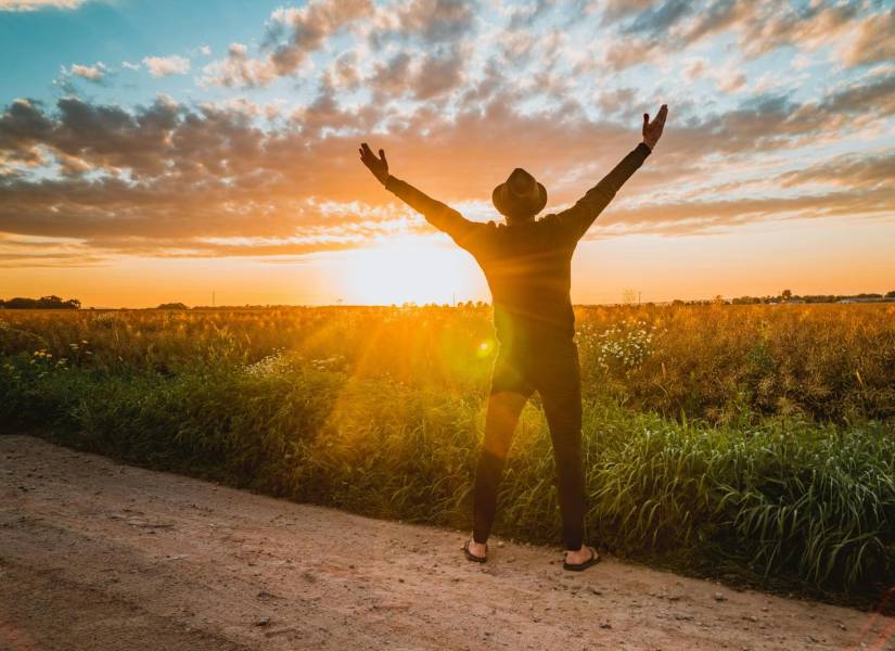 Exponerse al sol en la mañana
