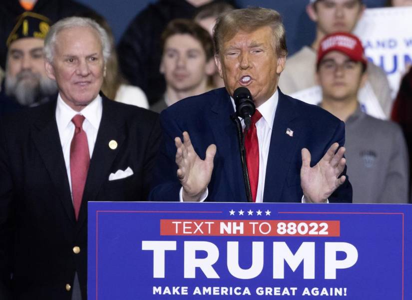 El expresidente Donald J. Trump, en una fotografía de archivo. EFE/EPA/Michael Reynolds