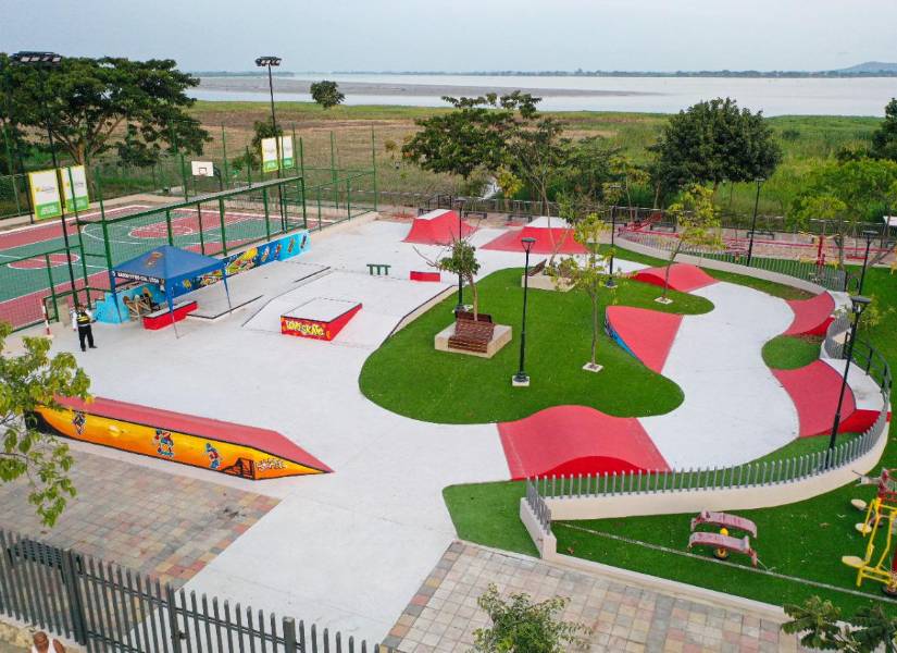 La nueva infraestructura está dirigida para patinadores principiantes y de nivel intermedio.