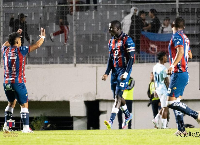 Washington Murrillo anotó el gol del título para el Deportivo Quito.