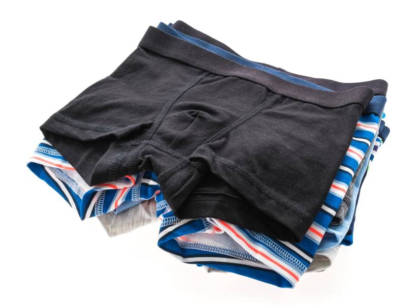 Ropa interior masculina.