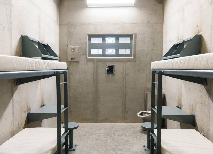 Interior de la cárcel del Encuentro.