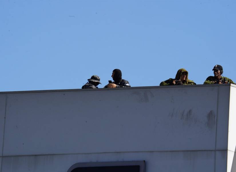 Militares vigilaron el cambio de mando