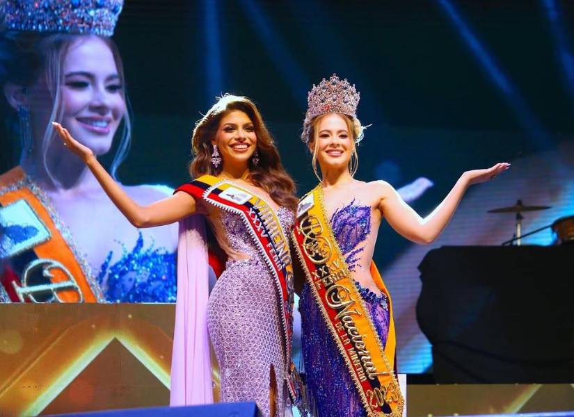 Gisselle Rosales como Reina Nacional de Minería.