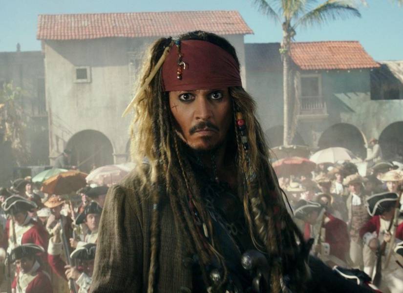 Johnny Depp protagonizó todas las entregas de Piratas del Caribe hasta el momento.