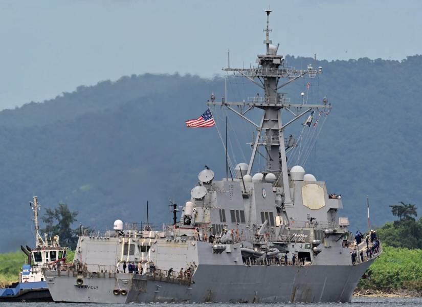 Un buque de guerra estadounidense lanzamisiles llegó el domingo, 26 de octubre, a Trinidad y Tobago.