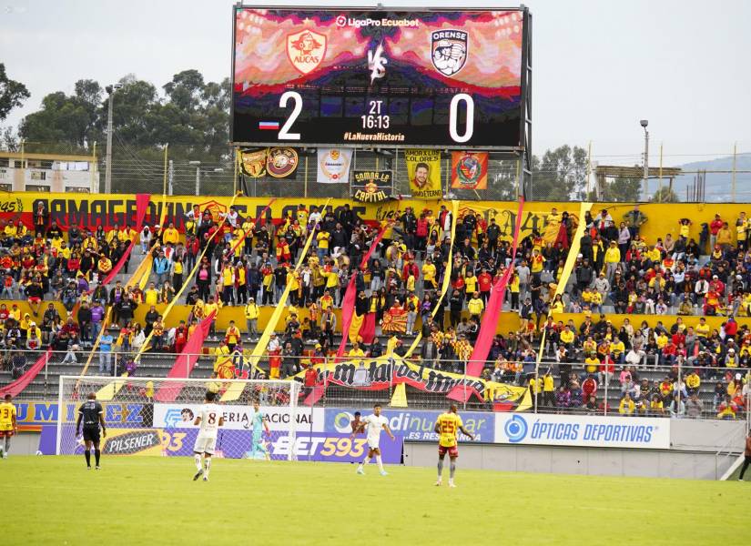 El Aucas es el cuarto equipo con más boletos vendidos en la Liga Pro 2024.