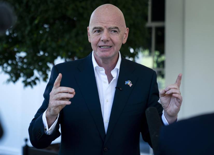 Gianni Infantino, presidente de la FIFA.