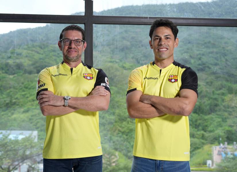 Rafael Verduga fue candidato a la presidencia de Barcelona SC, con Matías Oyola como vicepresidente