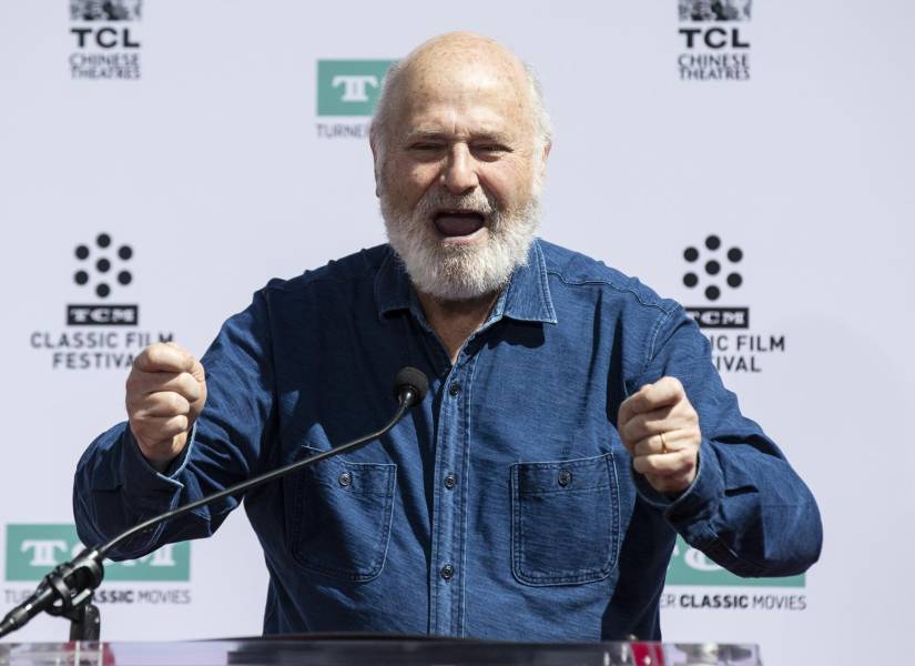 Fotografía de archivo del actor estadounidense Rob Reiner, en el Teatro Chino de Grauman en Hollywood.